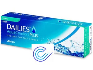 Dailies Aquacomfort Plus Toric - Caja de 30 lentillas