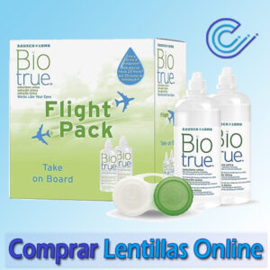 Biotrue viaje 100 ml solución única flight pack